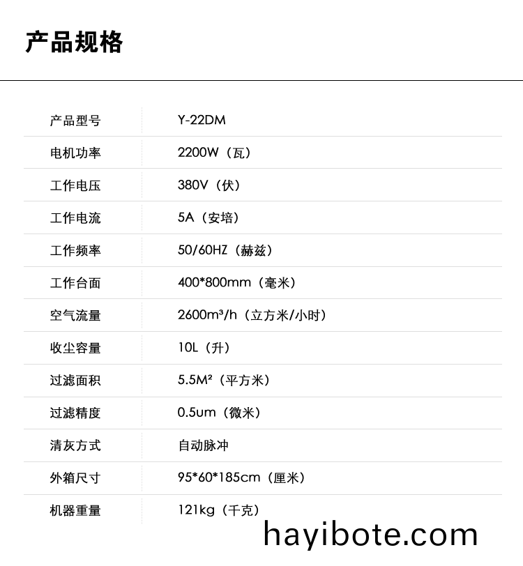 禦衞仕(shi)打(da)磨(mo)除塵工(gong)作(zuo)檯(tai)Y-22DM